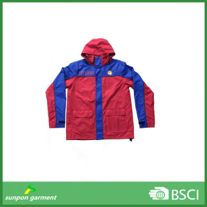 2017 New Style Contrast Color Watrerproof Breathable Windbreaker Jacket